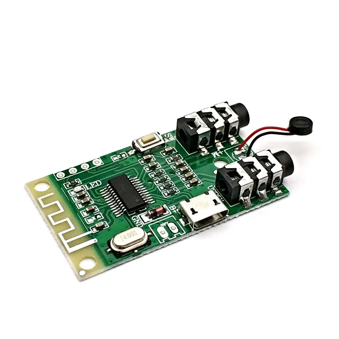 Bluetooth 4.2 Audio Transmitter Receiver Board 3.7V~5V 10M Distance MP3 Decoding Wireless Module Speakers Diy 3.5mm for Arduino - Image 2