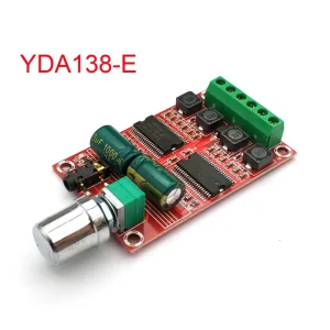 XH-M531 YDA138 20W X 2 DC12-15V for Digital Amplifier Board Stereo HIFI Class D Audio Amplifier Board
