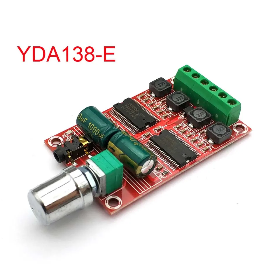 XH-M531 YDA138 20W X 2 DC12-15V for Digital Amplifier Board Stereo HIFI Class D Audio Amplifier Board