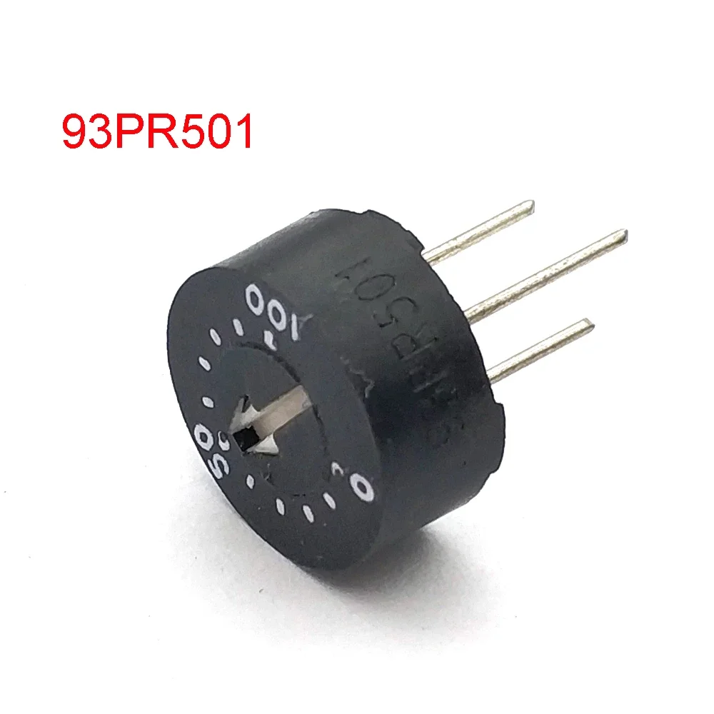 93PR102 93PR103 93PR501 Glass Glaze Potentiometer 93PR10K with Scale 1K 2K 5K10K 20K 50K 100K 200K 500K 1M 2M 500R - Image 6