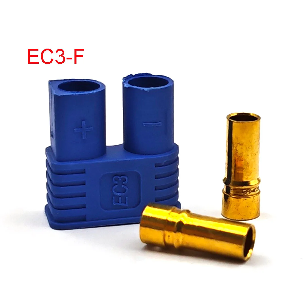 EC2 EC3 EC5 EC8 Connector Kit Male and Female Bullet Gold Plated Banana Plug Be Used for RC Model Airplane Connector Parts - Image 4