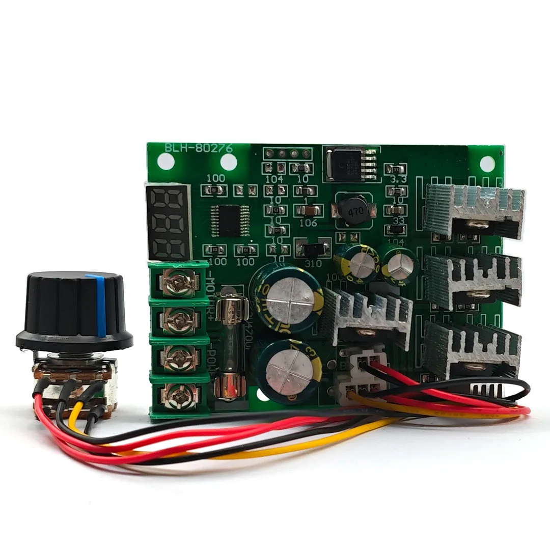 DC 6-60V 30A Adjustable LED Digital Motor Speed Regulator PWM DC Motor Speed Controller Motor Speed Control Governer 12V 24V 36V - Image 6