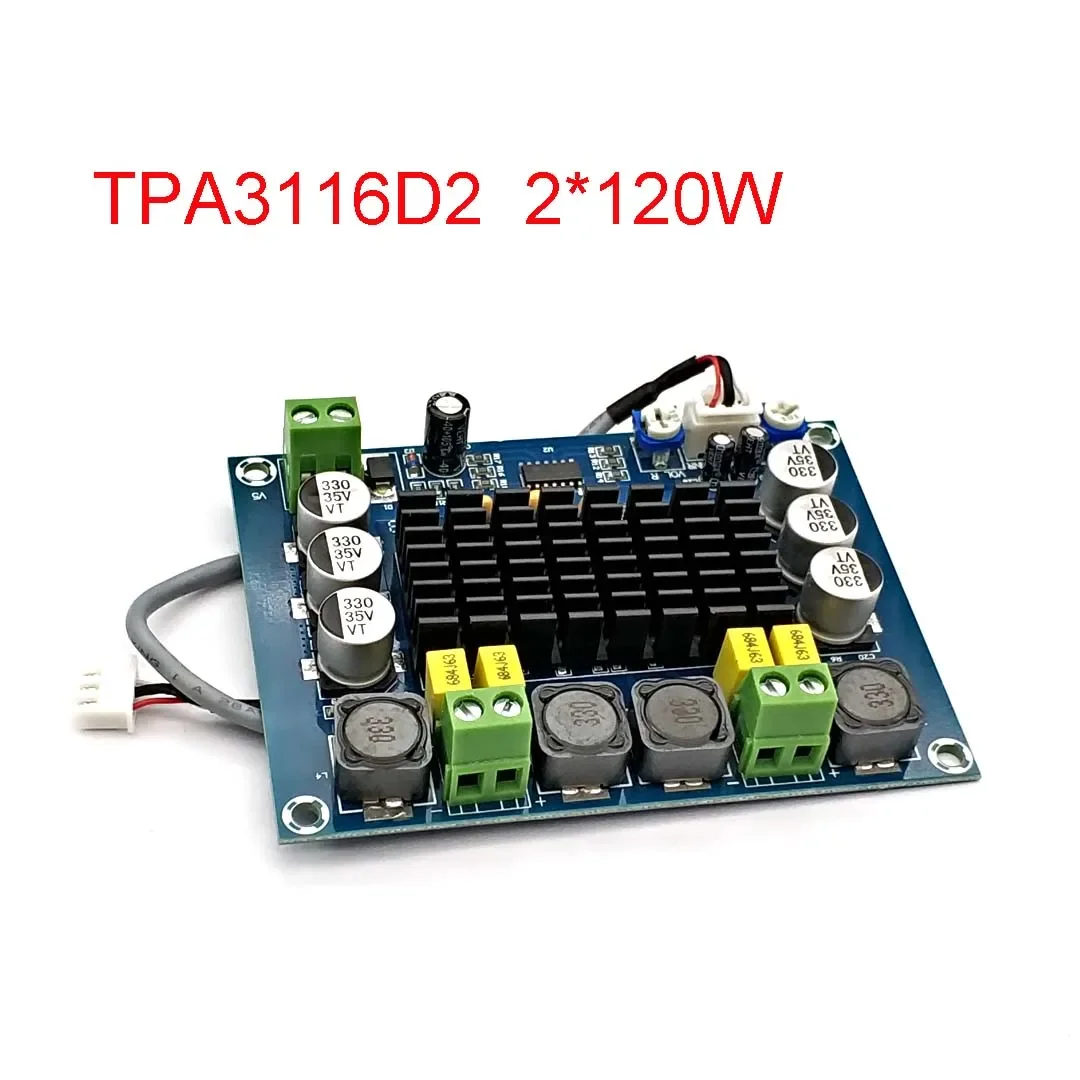 XH-M543 High Power Digital Amplifier Board TPA3116D2 Audio Amplifier Module Dual Channel 2*120W