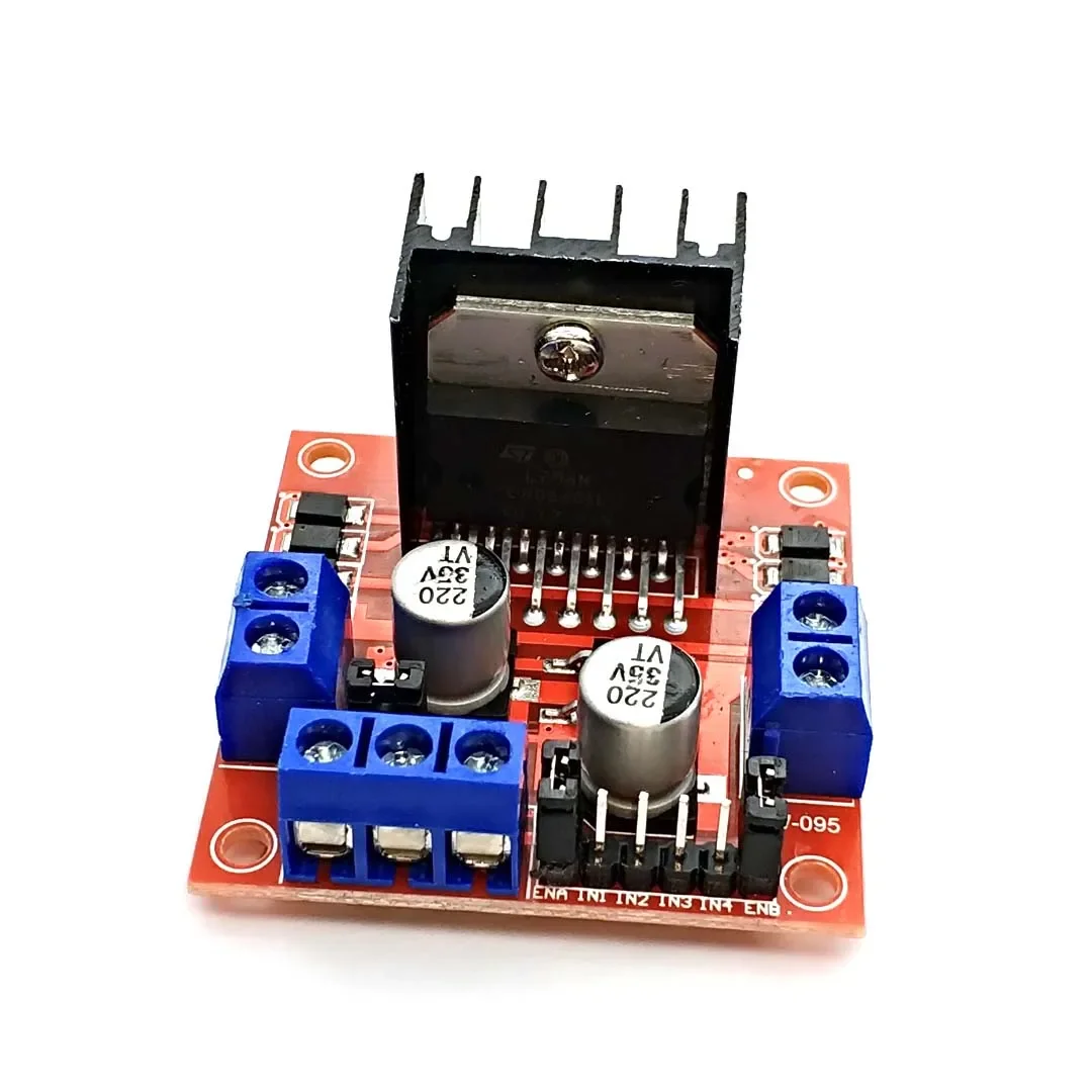 L298N Driver Board Module L298 Stepper Motor Smart Car Robot Breadboard Peltier High Power - Image 5