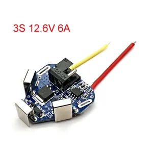 3S 12.6V 6A BMS Li-ion Lithium Battery Protection Board 18650 Power Bank Balancer Battery Equalizer Board for Electric Drill