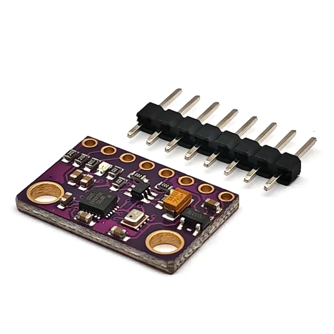 MPU-9250 MPU9250 BMP280 SPI IIC/I2C 10DOF Acceleration Gyroscope Compass 9-Axis Sensor Board Module GY-91 for Arduino 3-5V - Image 3