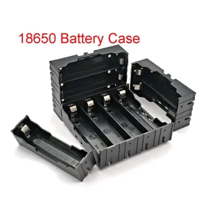 18650 Power Bank Cases 1X 2X 3X 4X Battery Holder Storage Box Case 1 2 3 4 Slot Batteries Container Hard Pin