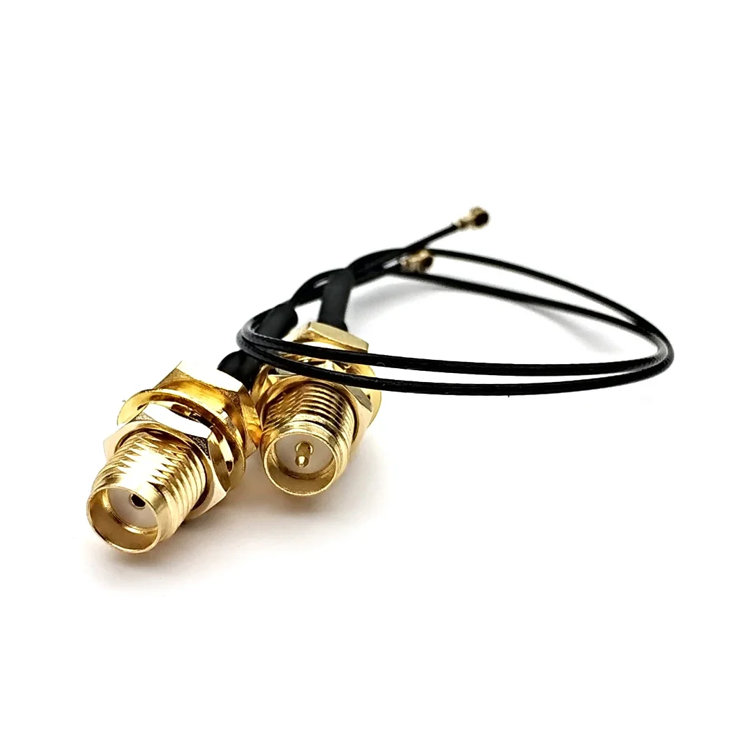SMA / RP-SMA female to MHF4 IPEX IPX RF plug Pigtail cable for Mini 0.81mm PCI card intel WIFI Board 10cm 15cm 20cm 30cm - Image 3