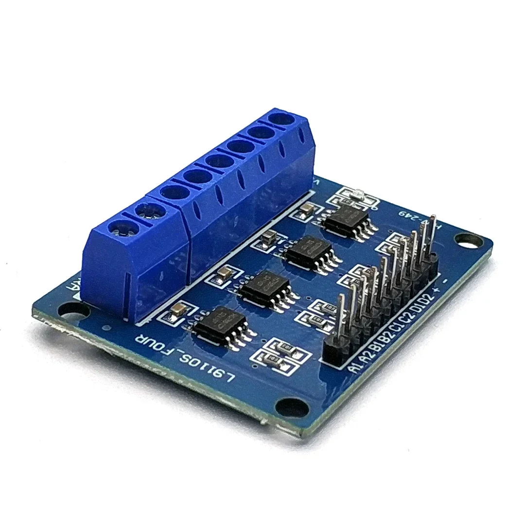L9110 L9110S / HG7881 HG7881CP 4 Road Motor Driven Module for Arduino 4 Channel DC Stepper Motor Driver Board H Bridge - Image 5