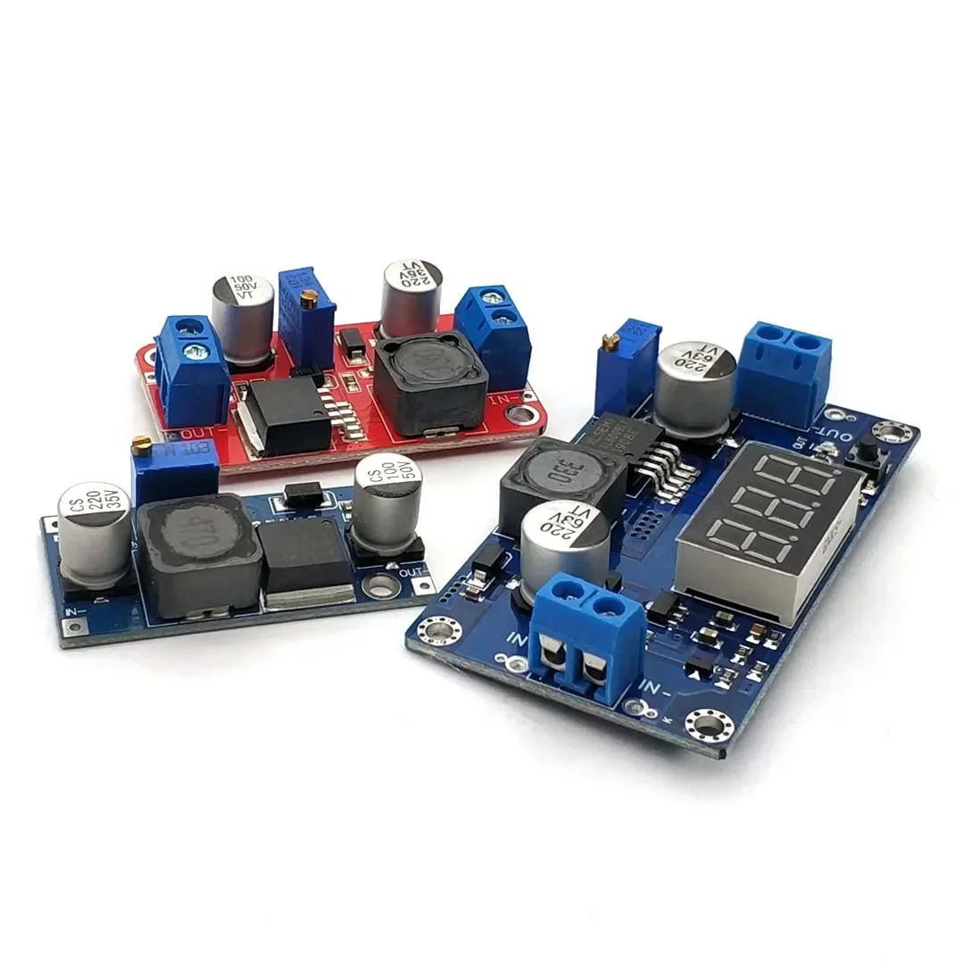 XL6009 XL6019 DC-DC Booster Module Power Supply Module LED Voltmeter DC-DC Boost Module Adjustable Voltage Meter Display Lm2577 - Image 4
