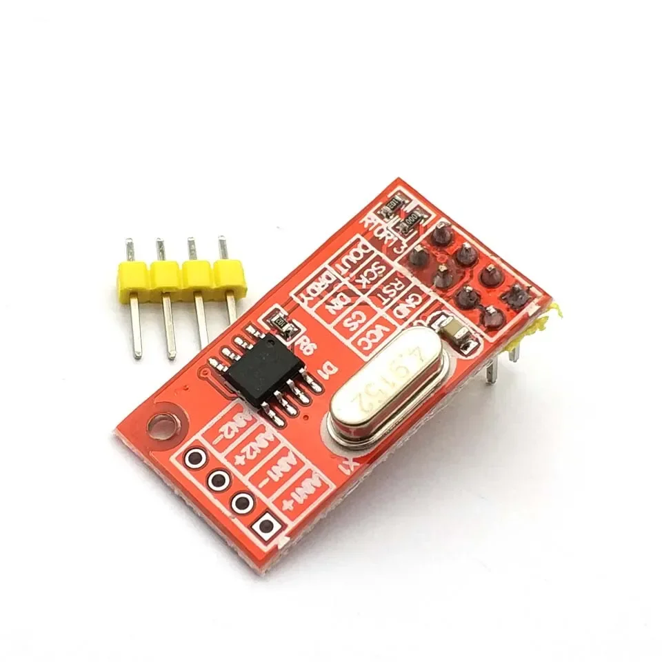 AD7705 Dual 16 Bit ADC Data Acquisition Module Input Gain Programmable SPI Interface TM7705 - Image 3