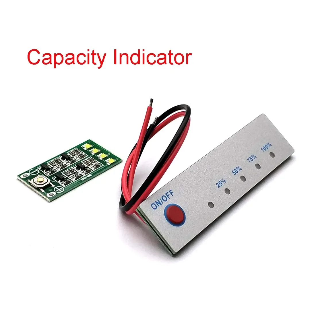 3.7V 2S 3S 4S 18650 Li-ion Lipo Lithium 12V Lead Acid Battery Level Indicator Tester LCD Display Meter Module Capacity Voltage