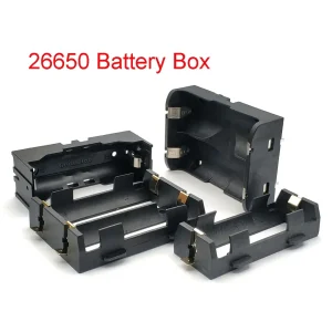 1S 2S 26650 Battery Holder Batteries Case Storage Box 1x 2x Slot Rechargeable Shell
