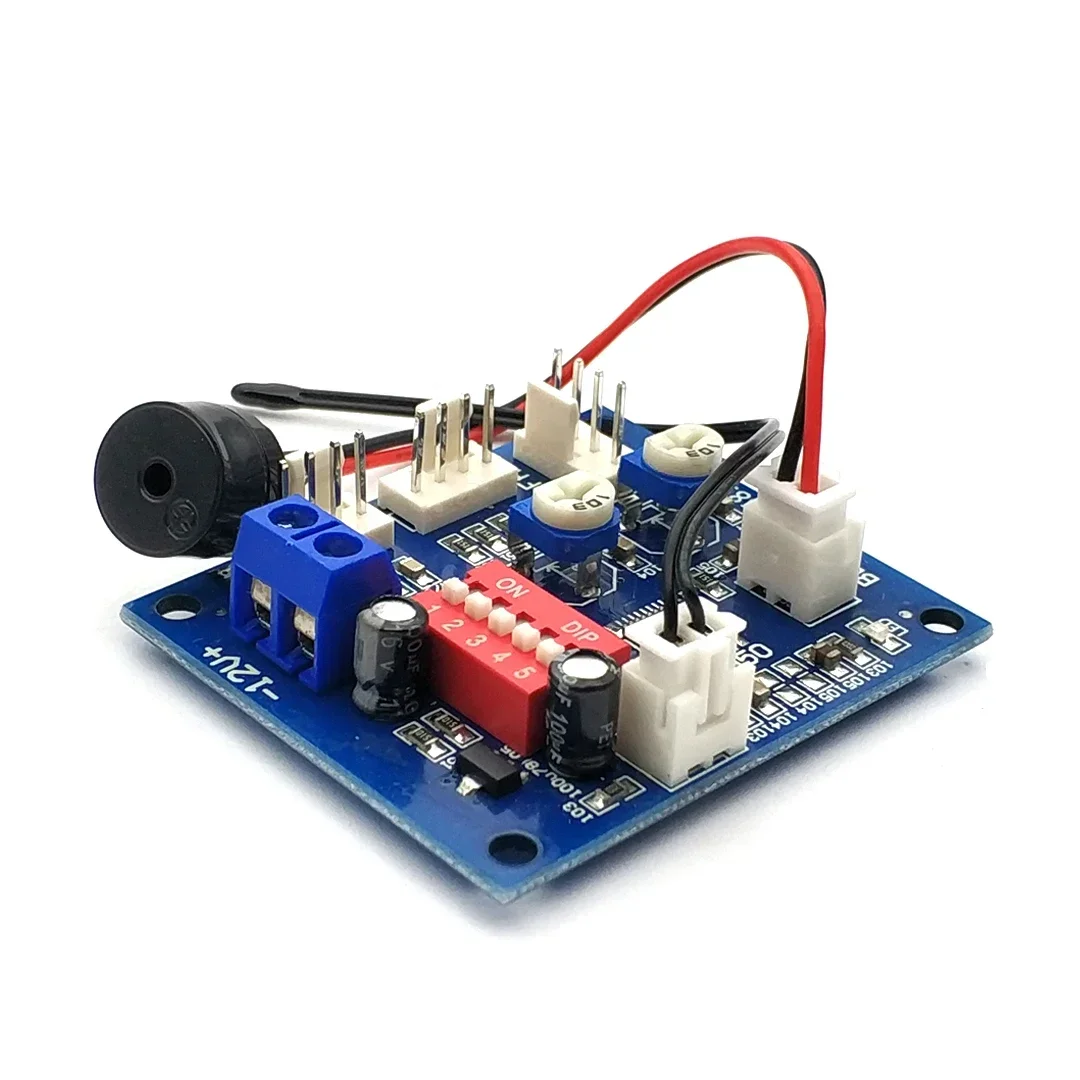 DC 12V 5A PWM PC CPU Fan Temperature Control Speed Controller Board Speed Controller Temperature Probe Buzzle - Image 3