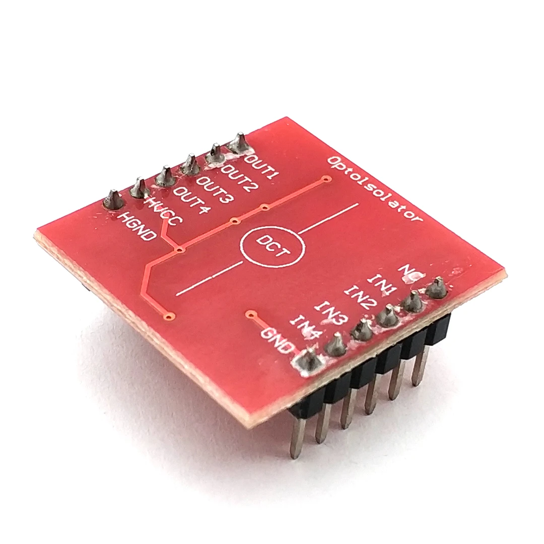 TLP281 4 CH 4-Channel Opto-isolator IC Module for Arduino Expansion Board High and Low Level Optocoupler Isolation - Image 4
