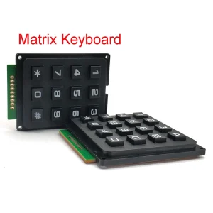 3*4 4*4 Matrix Switch Keyboard Keypad Array Module ABS Plastic Keys 4x4 3x4 12 16 Key Button Membrane Switch DIY Kit for Arduino