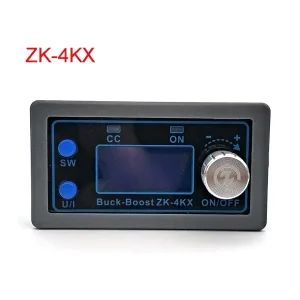 ZK-4KX DC DC Buck Boost Converter CC CV 0.5-30V 4A 5V 6V 12V 24V Power Module Adjustable Regulated Laboratory Power Supply