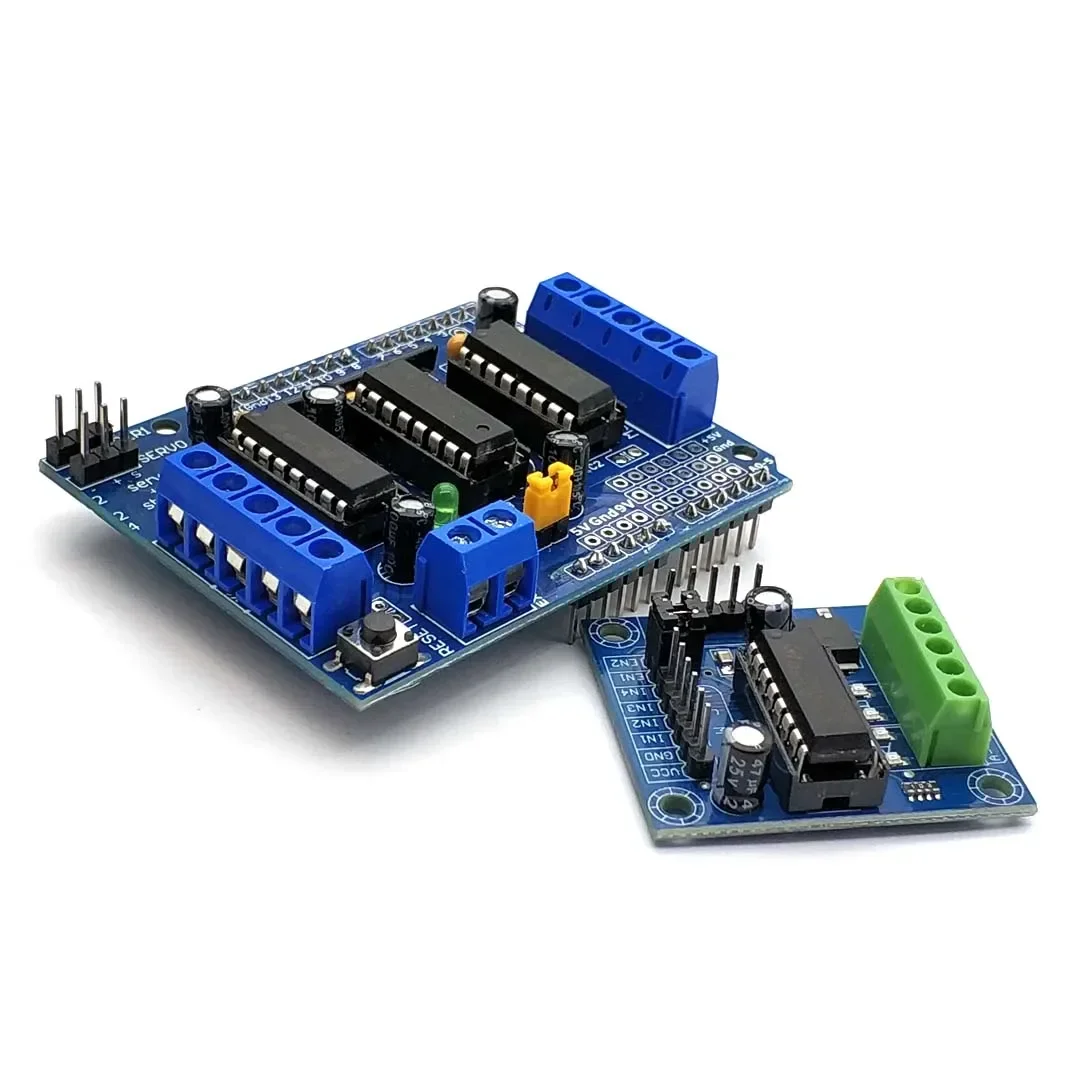 L293D Motor Drive Shield Dual for Arduino Duemilanove Motor Drive Expansion Board Motor Control Shield Mini L293D - Image 4