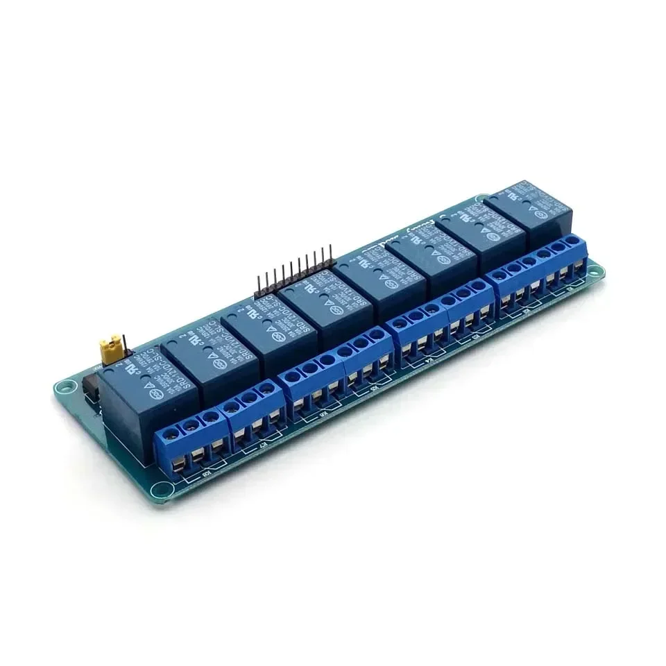 5V 12V 24V Relay Module with Optocoupler Relay Output 8 Way Relay Module for Arduino PLC Automation Equipment Control - Image 2
