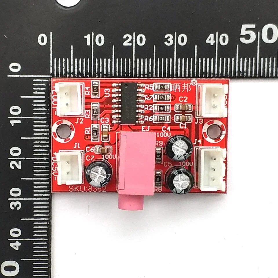 LM4863 Fever 5V Mini Channel Power Amplifier Power Amplifier Board 3+3W Hifi Amp Charger Power Supply Board - Image 4