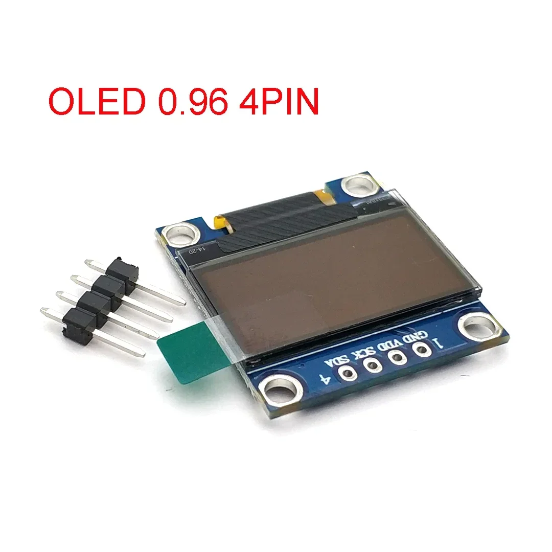 0.91 0.96 1.54 Inch Oled IIC Serial White OLED Display Module 128X64 I2C SSD1306 12864 LCD Screen Board for Arduino - Image 4