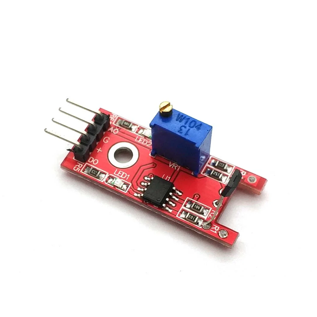 KY-024 Speed Sensor Module Smart Electronics 4pin KY-024 Linear Magnetic Hall Switches Speed Counting Sensor for Arduino Diy Kit - Image 5