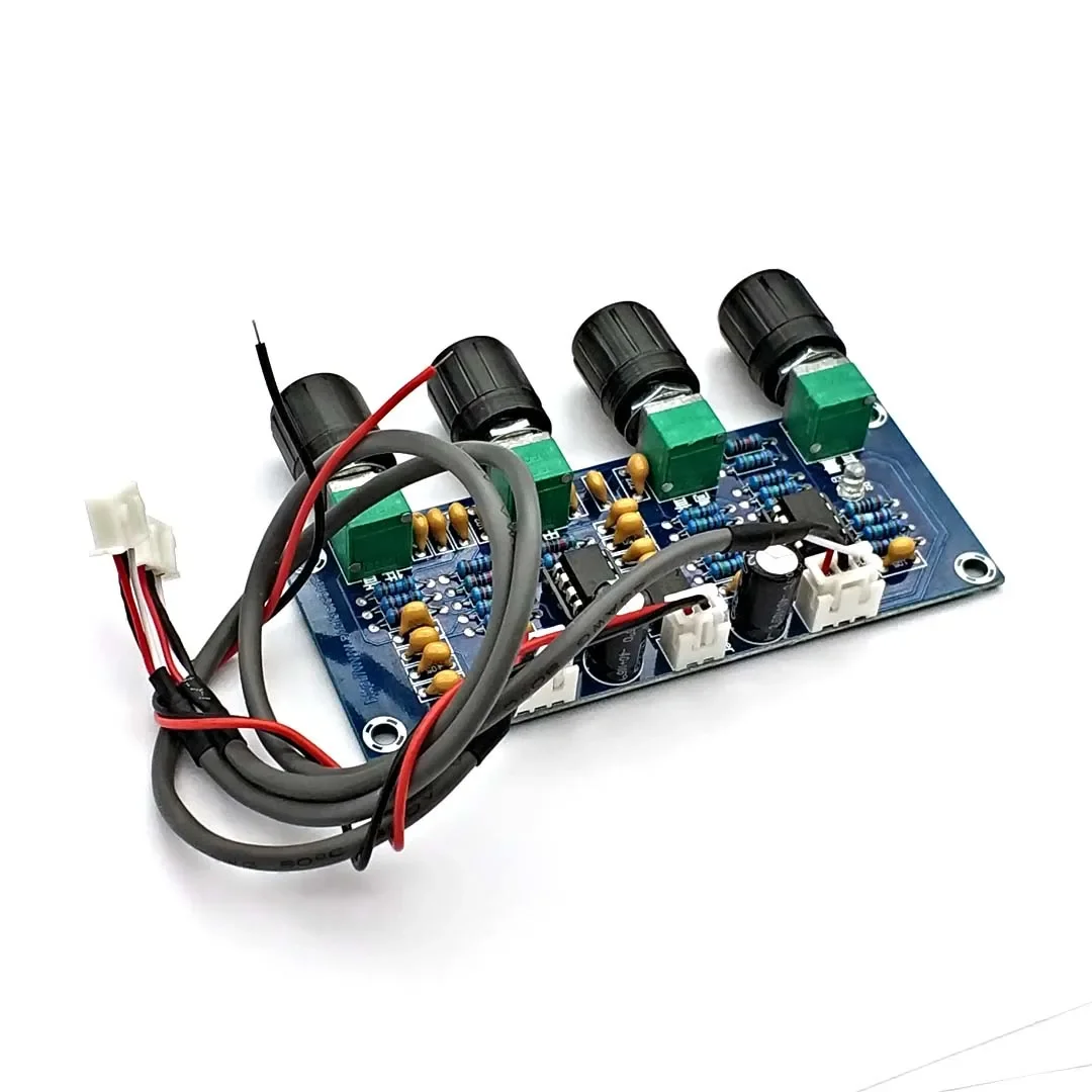 XH-A901 NE5532 Tone Board Preamp Pre-amp with Treble Bass Volume Adjustment Pre-amplifier Tone Controller for Amplifier Board - Image 2
