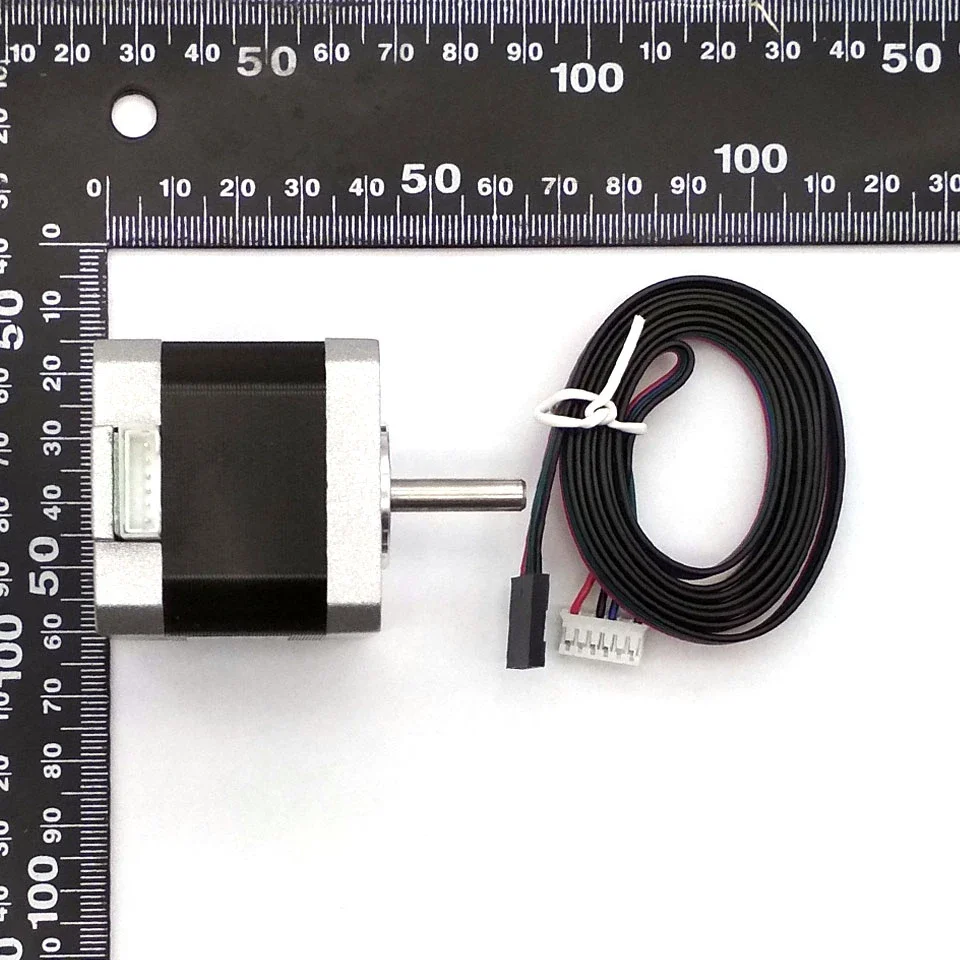 3D Printer Nema 17 Stepper Motor 0.25N.m 42HS34mm 36ozin 2.5kg.cm Single Axis 5mm Current 1.5A For CNC Router - Image 4