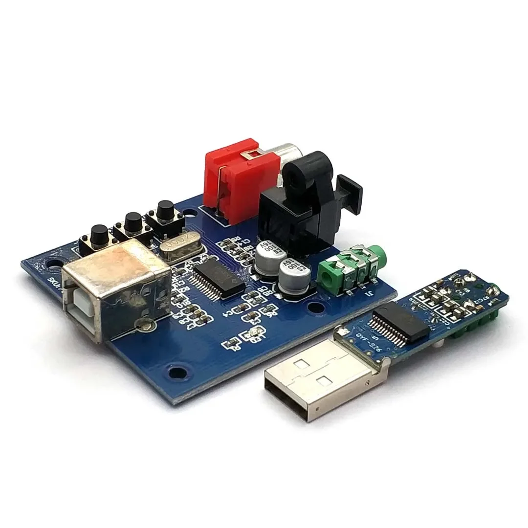 PCM2704 USB DAC HIFI USB Sound Card USB Power DAC Decoder Board Module MINI PCM2704 USB DAC USB - Image 4