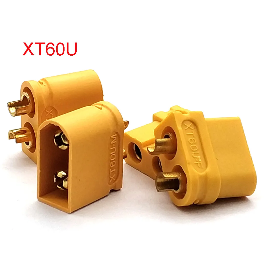 XT60U XT60U-F Plug XT60U-M Connector with 3.5mm Gold Plated Banana Plug for Rc Drone Car Boat