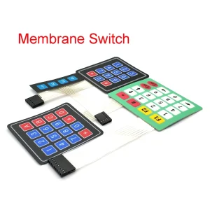 4 12 16 20 Key Button 4*4 Membrane Switch Keypad 1x4 3x4 4x4 4x5 Matrix Array Keyboard for Arduino Smart Car DIY Kit