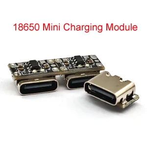 Mini Lithium Battery Charging Board Module 3.7V 4.2V 18650 Lithium Battery Charger Protection Board Type-C Interface