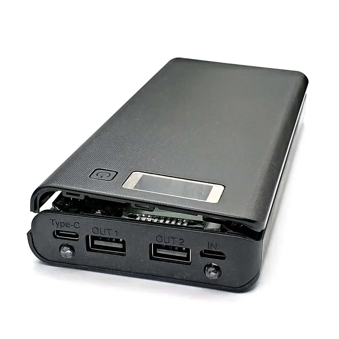 DIY Power Bank 18650 Battery Case Power Bank Battery Storage Box Powerbank Box Charger Shell Case 8*18650 Micro Type-c Interface - Image 4