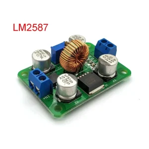 LM2587 DC-DC 3.5V-30V To 4V-30V Step Up Power Supply Module Adjustable 5A Boost Converter Voltage Regulator Board 5V