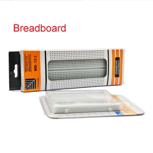 MB-102 Breadboard 400 830 Points Solderless PCB Bread Board Jumper Wire Cable Prototype Board DIY for Arduino Kit