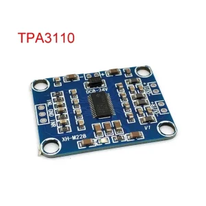 TPA3110 2X15W Digital Audio Stere Amplifier Board Module Mini Binaural AMP Controller 100dB DC 8-18V Max 3A