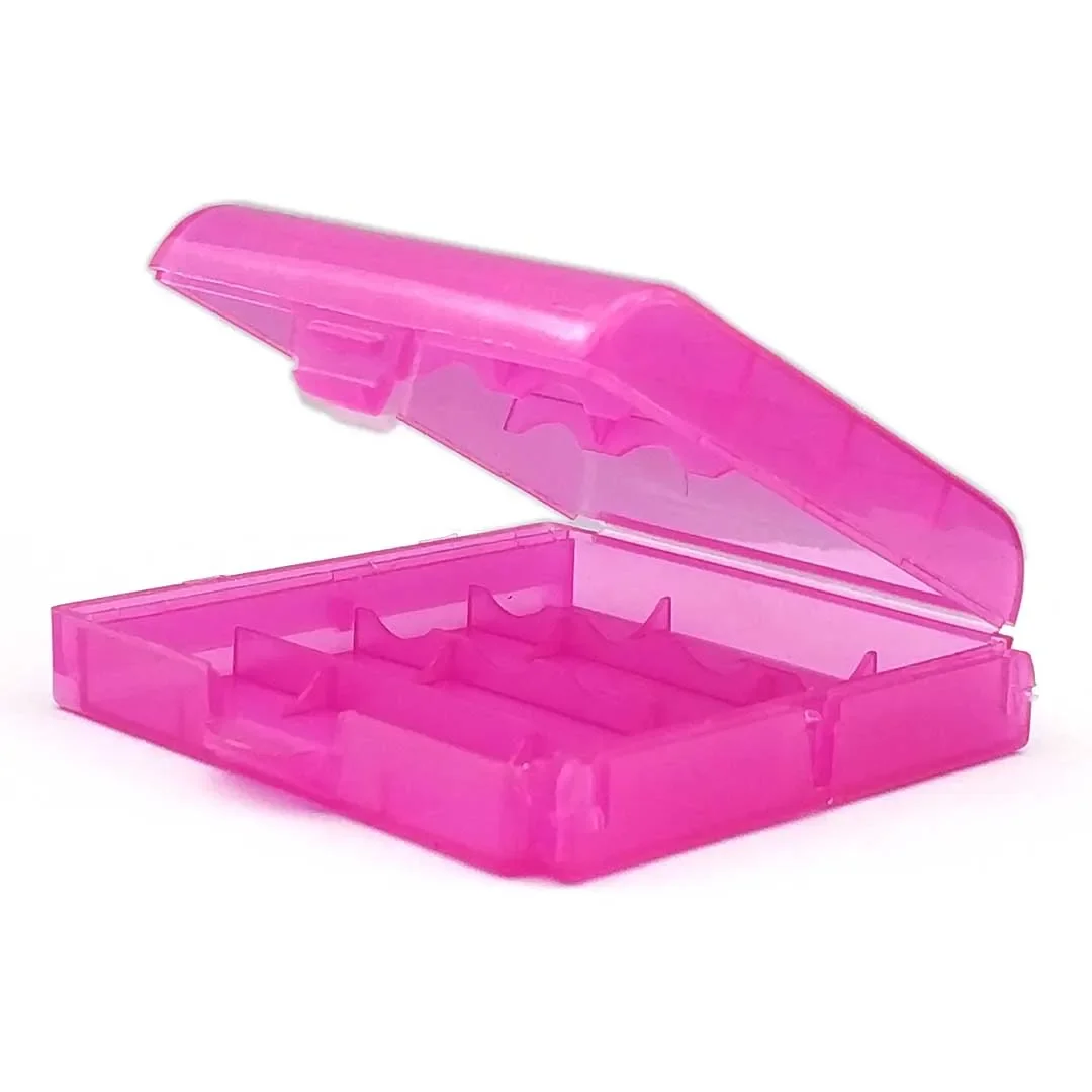 4 Slot Hard Container Case Battery Storage Box for AAA/AA/10440 14500 Organizer Accessories - Image 6