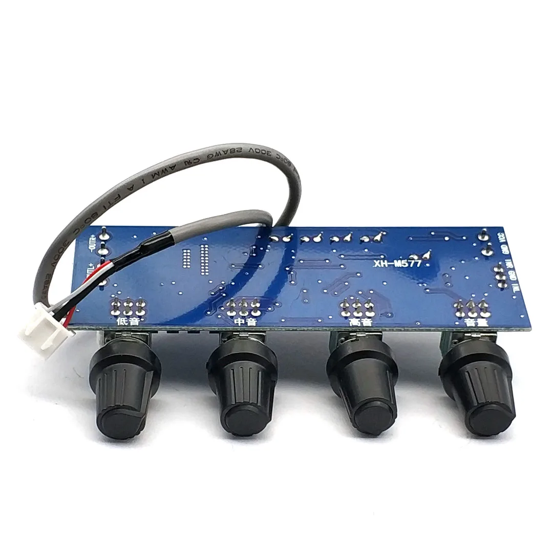DC 12V 24V 80W X 2 Dual Channel Digital Audio TPA3116 D2 Treble Bass Regulating Preset Pre Amplifier Board Amplificador - Image 2