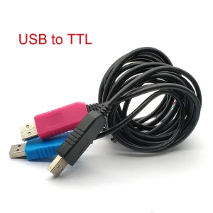 PL2303 PL2303HX PL2303TA USB To RS232 TTL Converter Adapter Module with Dust-proof Cover PL2303HX for Arduino Download Cable