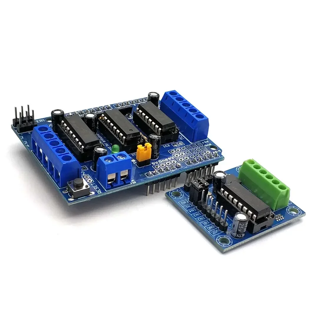 L293D Motor Drive Shield Dual for Arduino Duemilanove Motor Drive Expansion Board Motor Control Shield Mini L293D - Image 2