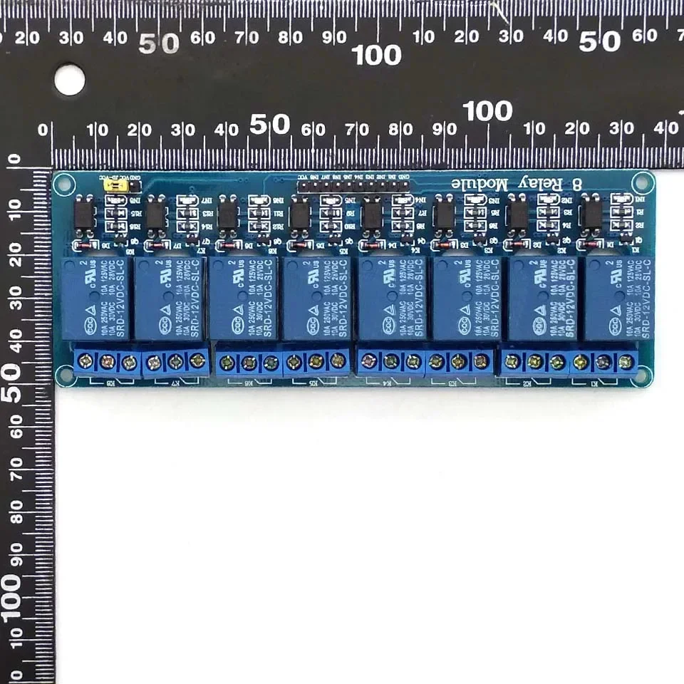 5V 12V 24V Relay Module with Optocoupler Relay Output 8 Way Relay Module for Arduino PLC Automation Equipment Control - Image 5