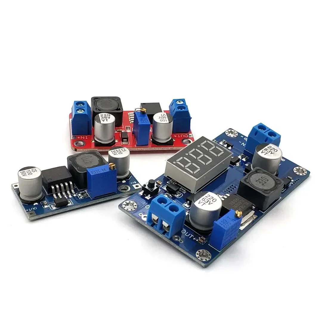 XL6009 XL6019 DC-DC Booster Module Power Supply Module LED Voltmeter DC-DC Boost Module Adjustable Voltage Meter Display Lm2577 - Image 2