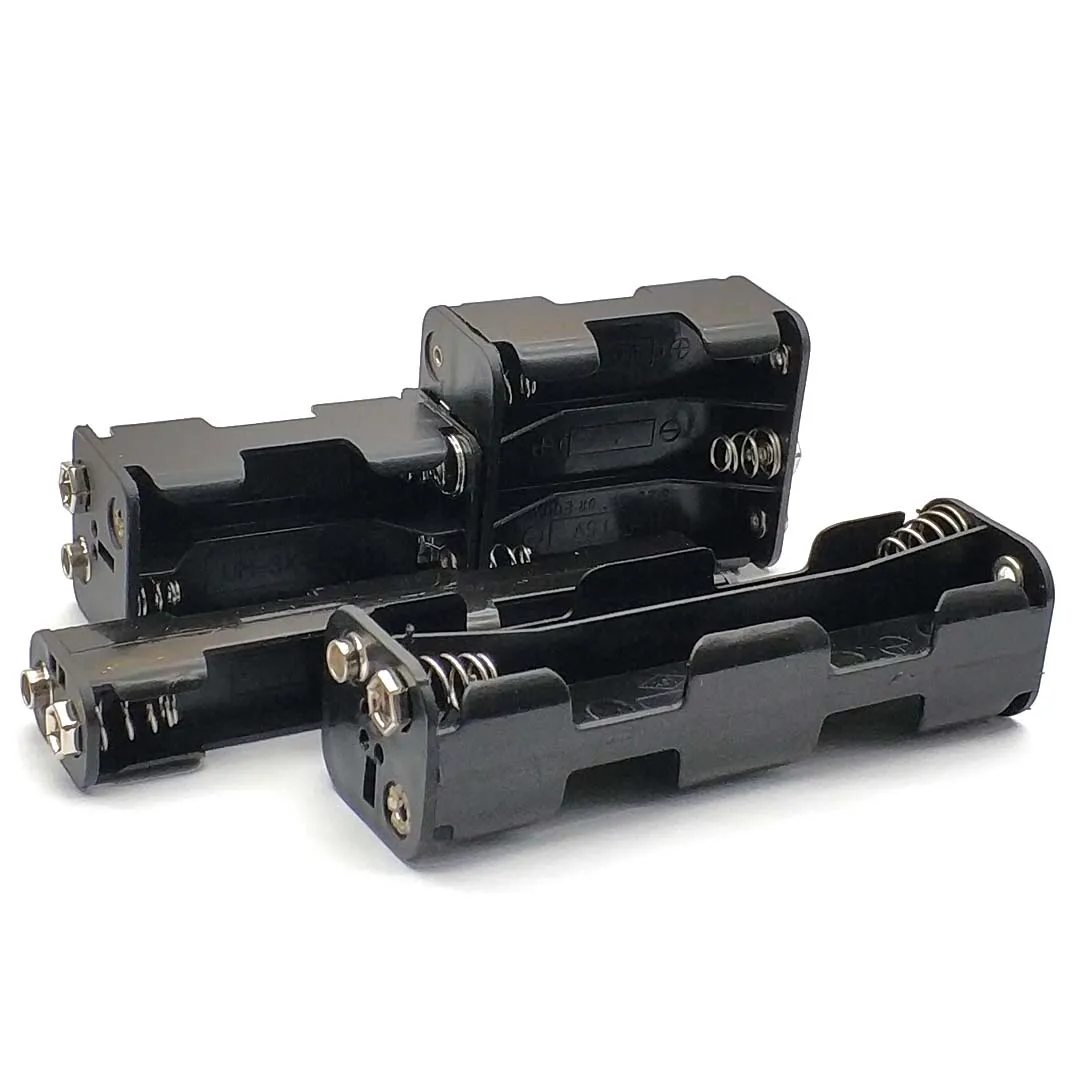 AA Battery Holder Box with 9V Buckle 2 4 6 8 Slot Case Series Connection 3V 6V 12V - Image 5