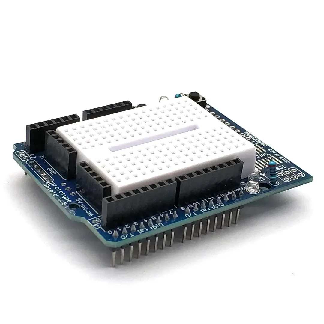 UNO Proto Shield Prototype Expansion Board with SYB-170 Mini Bread Board Based for ARDUINO UNO ProtoShield - Image 3
