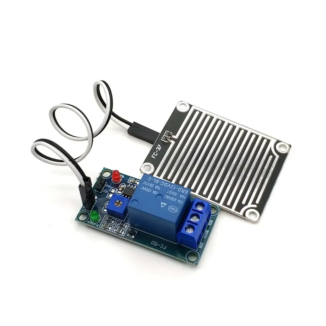 Snow Raindrops Detection Sensor Module Rain Weather Module Humidity for Arduino Relay Control Module Rain Water Sensor - Image 6
