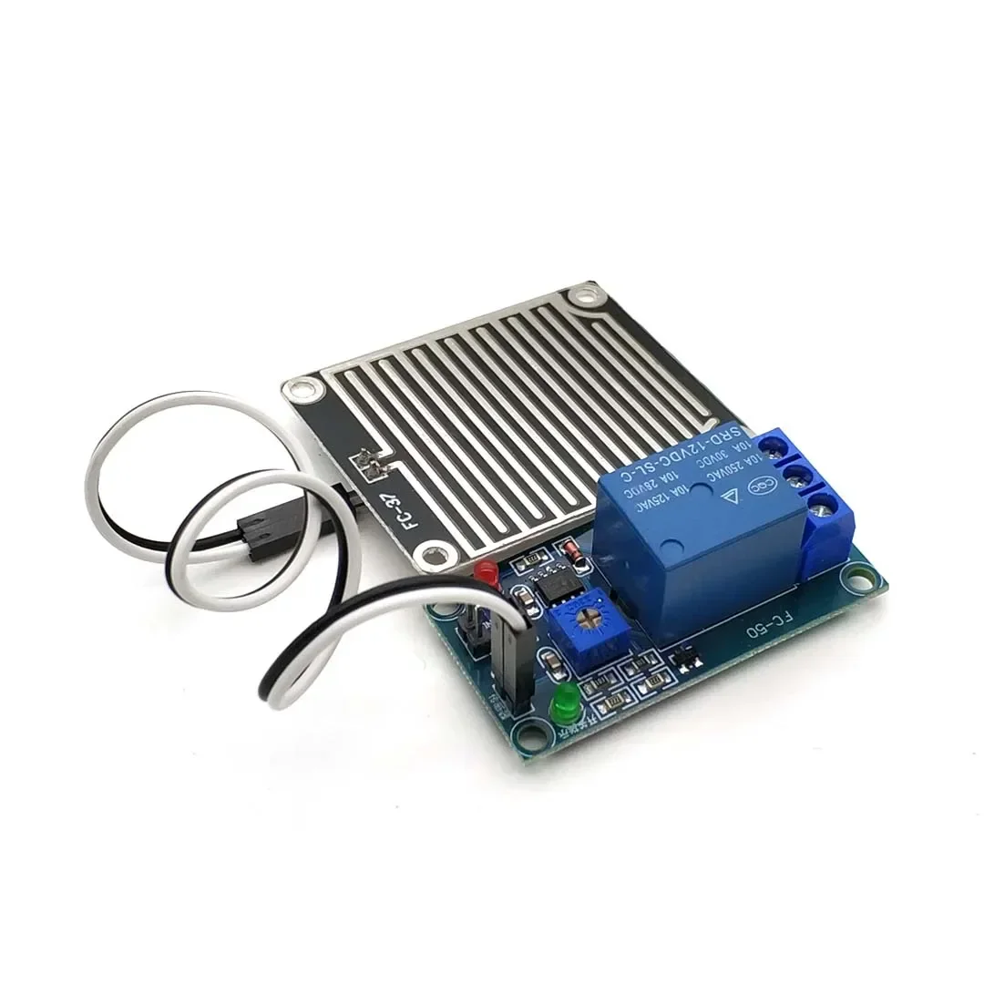 Snow Raindrops Detection Sensor Module Rain Weather Module Humidity for Arduino Relay Control Module Rain Water Sensor - Image 5