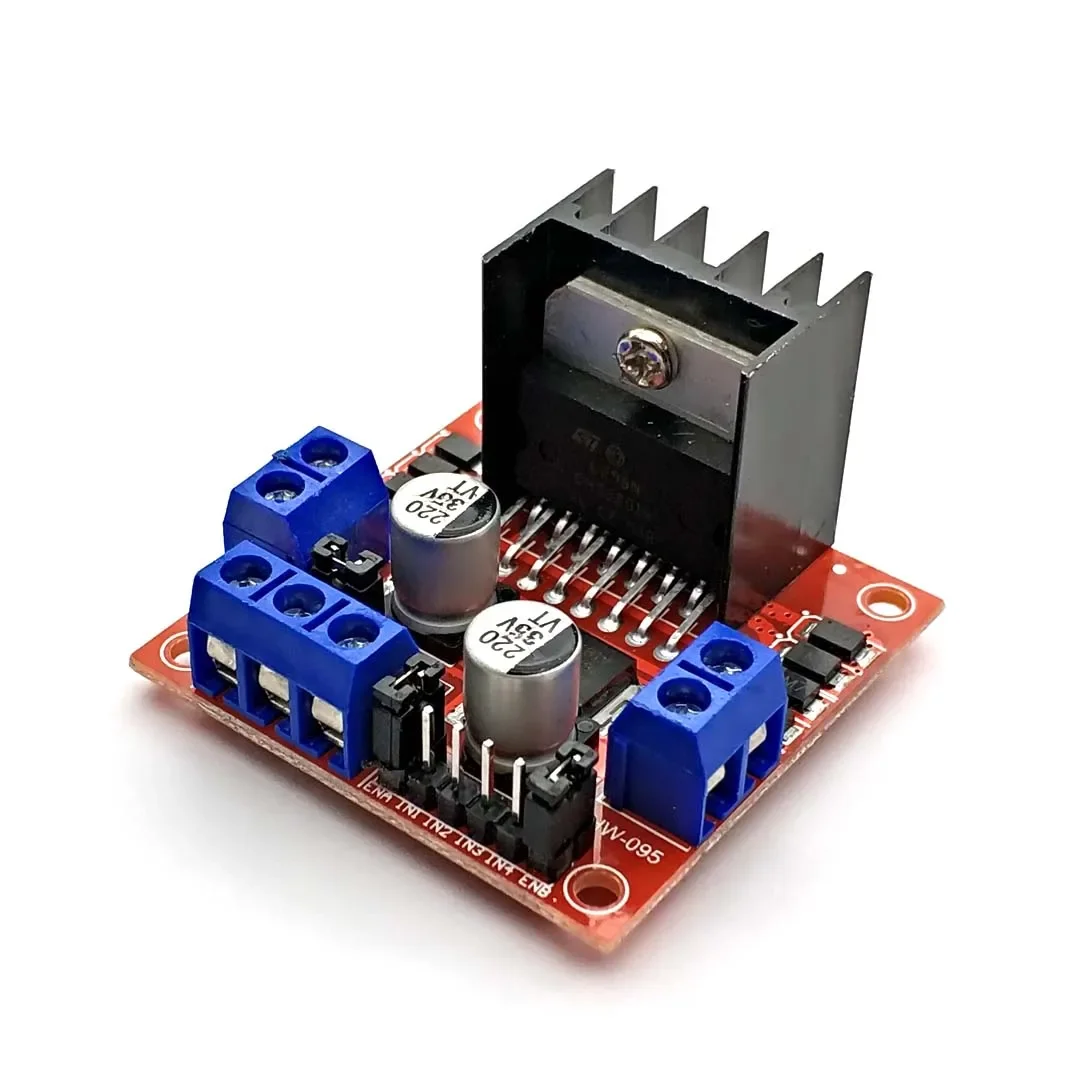 L298N Driver Board Module L298 Stepper Motor Smart Car Robot Breadboard Peltier High Power - Image 4