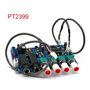 PT2399 Digital Microphone Amplifier Board Karaoke Reverberation Board Karaoke OK Amplifier Module Dual AC12V Electronic DIY PCB