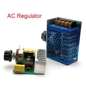 2000W 4000W AC 110V-220V SCR Adjustable Motor Speed Controller Control Dimming Dimmers Voltage Regulator Thermostat High-power