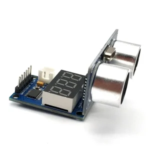 HC-SR04 HCSR04 Ultrasonic Wave Detector Ranging Module HC SR04 HCSR04 Distance Sensor Measuring Distance Sensor LED Display